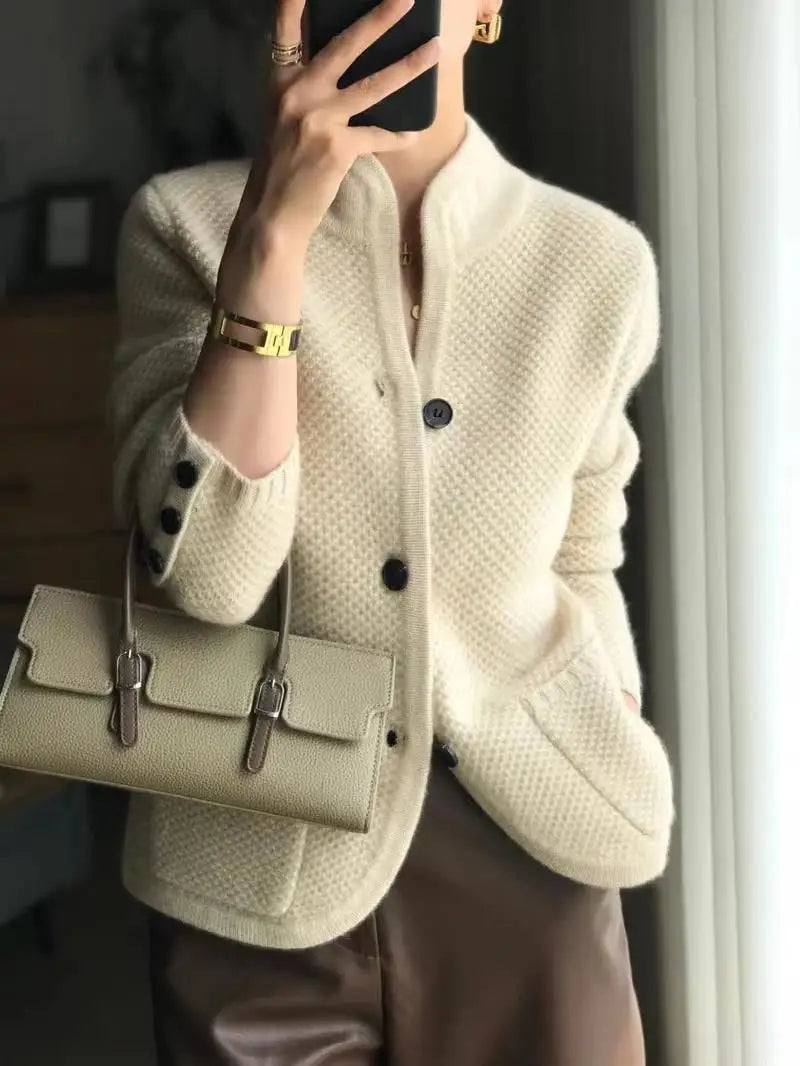 Cardigan Moderne Pour Femme Avec Boutons | Manches Longues