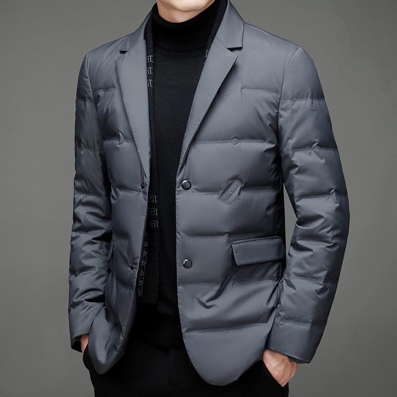 Doudoune Stylée Pour Homme Avec Boutons | Hiver