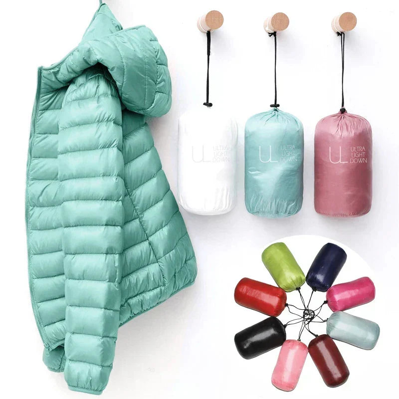 Chaqueta acolchada de invierno con capucha | Invierno