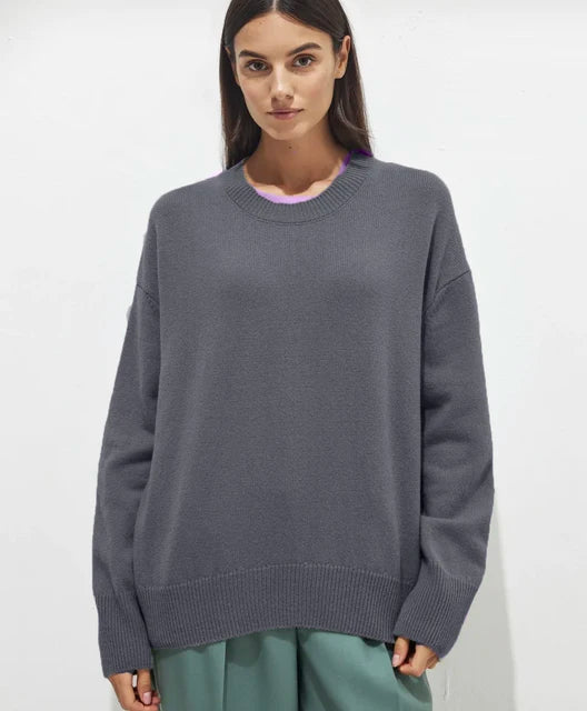 Pull En Cachemire Uni Pour Femme | Tendance