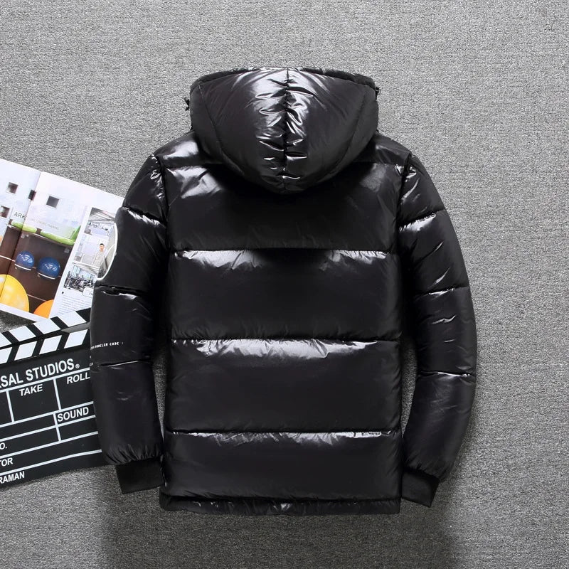 Doudoune D’Hiver Pour Homme Avec Capuche | Manche Longue