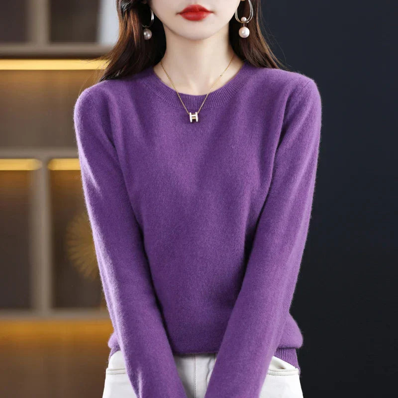 Cardigan En Cachemire Col V Pour Femme | Hiver