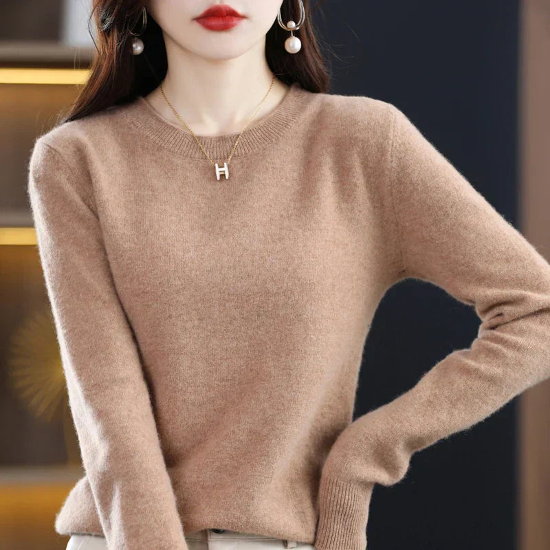 Cardigan En Cachemire Col V Pour Femme | Hiver