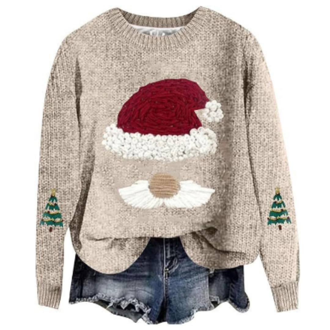 Pull De Noël Pour Femme | Col Rond