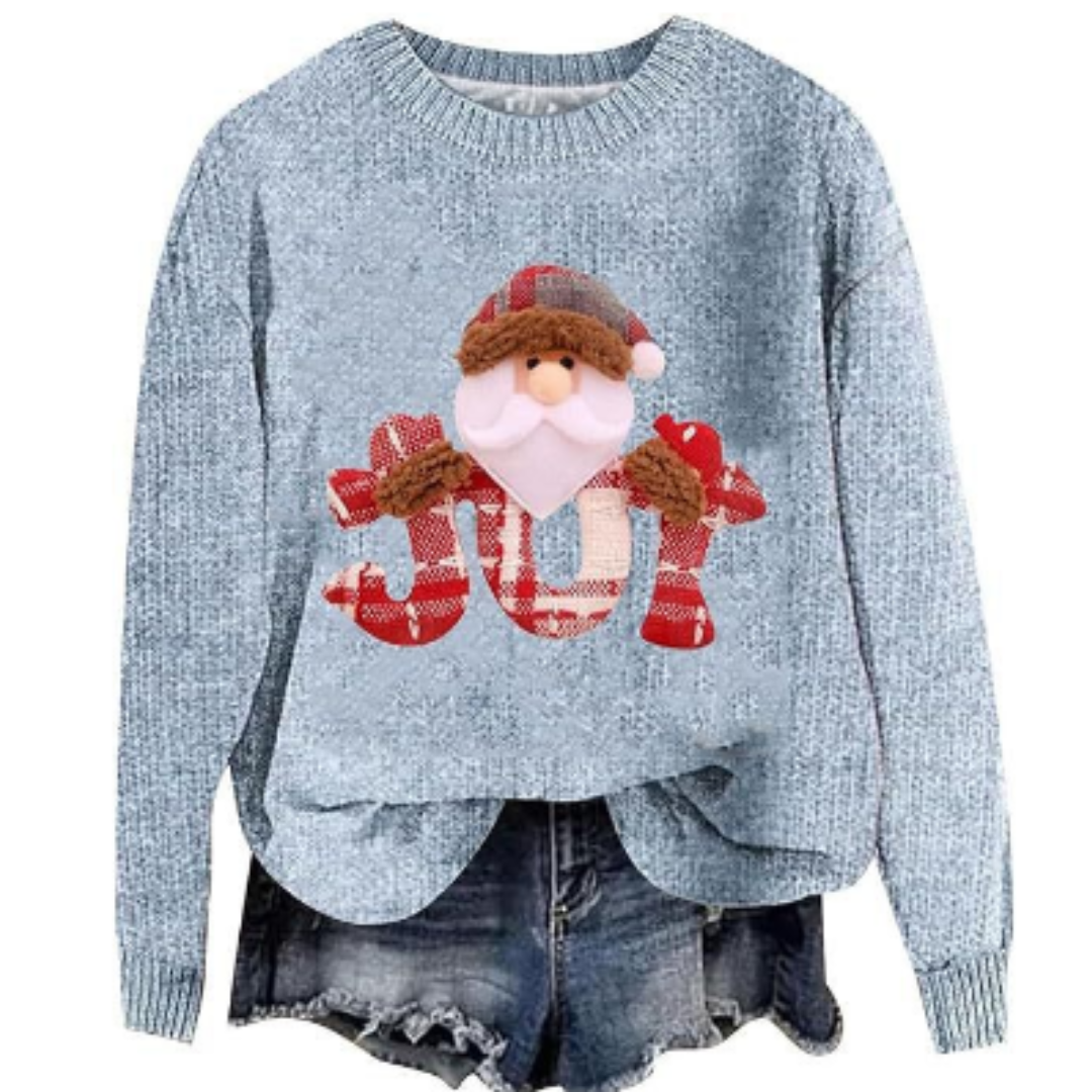 Pull De Noël Pour Femme | Col Rond