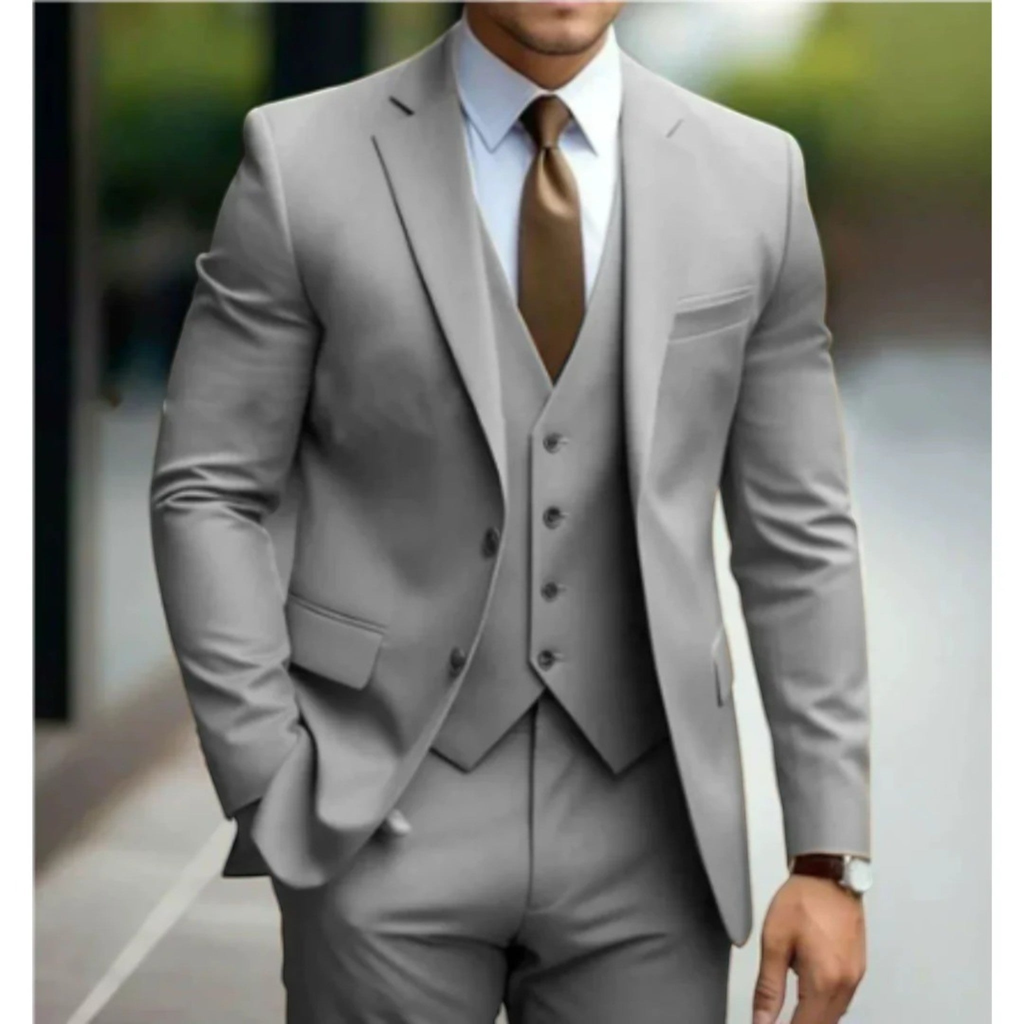 Gabriel | Costume 3 Pièces Élégant Pour Homme