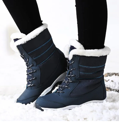 Bottes D’hiver Décontractées Pour Femmes | À Lacets