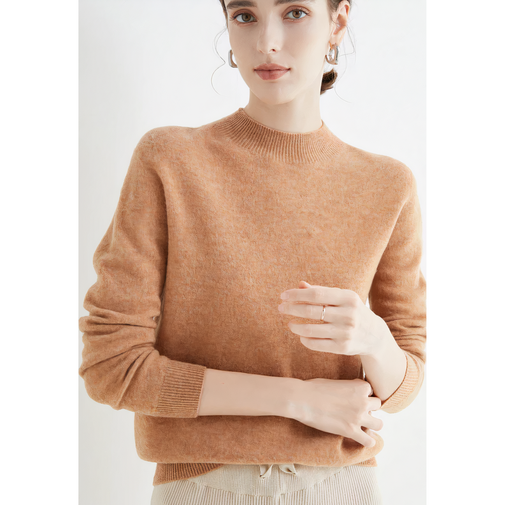 Pull Slim En Cachemire Décontracté Pour Femme | Hiver
