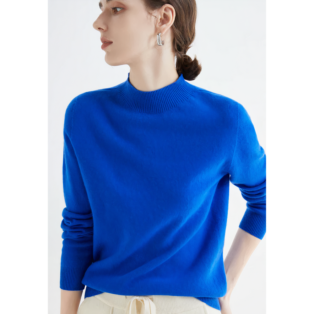 Pull Slim En Cachemire Décontracté Pour Femme | Hiver