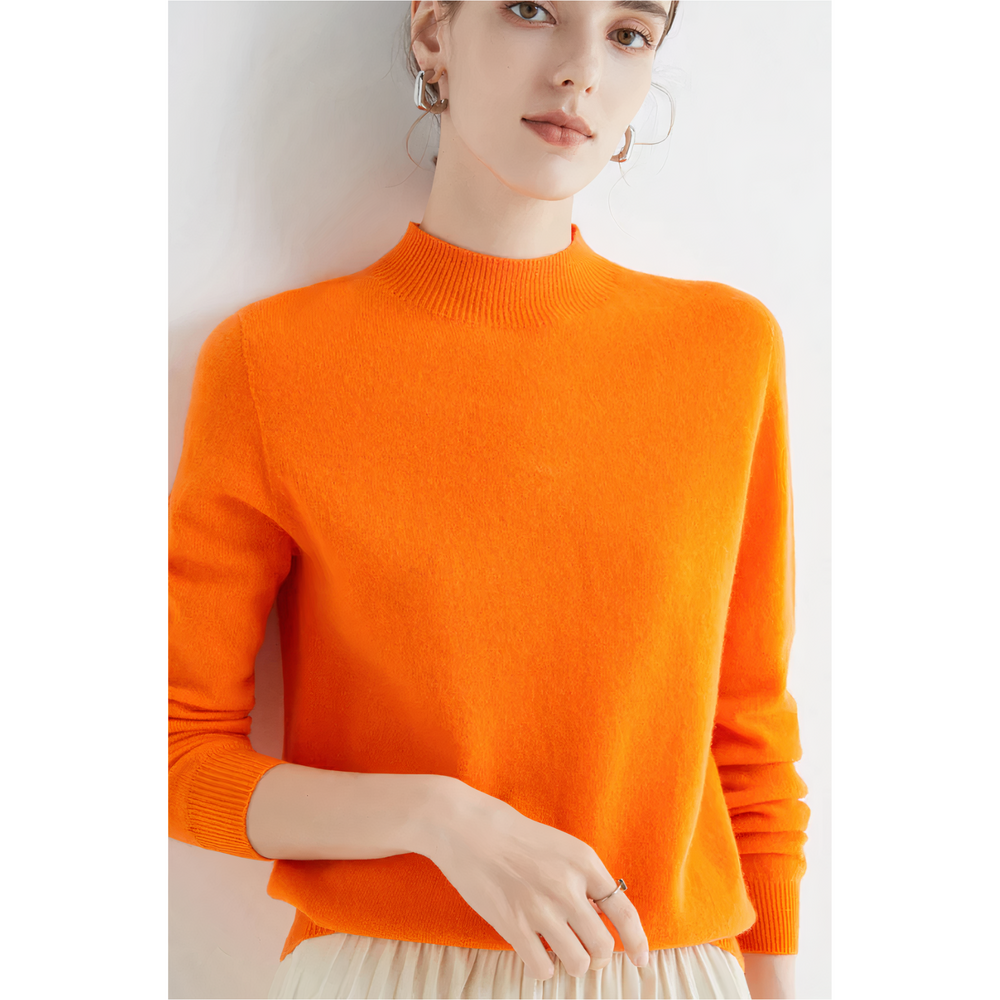 Pull Slim En Cachemire Décontracté Pour Femme | Hiver