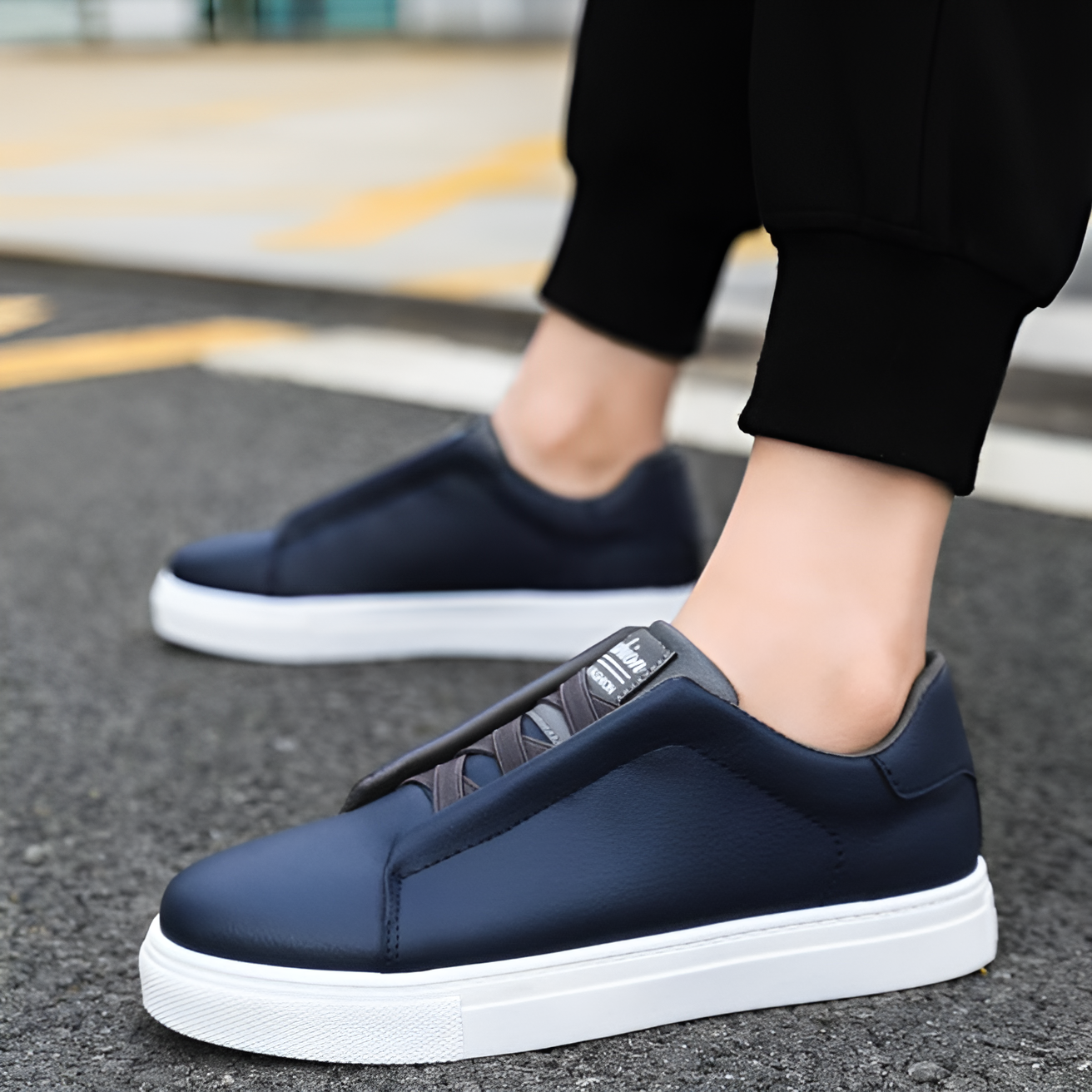 Chaussures Classiques À Enfiler Pour Homme | Lacets Élastiques
