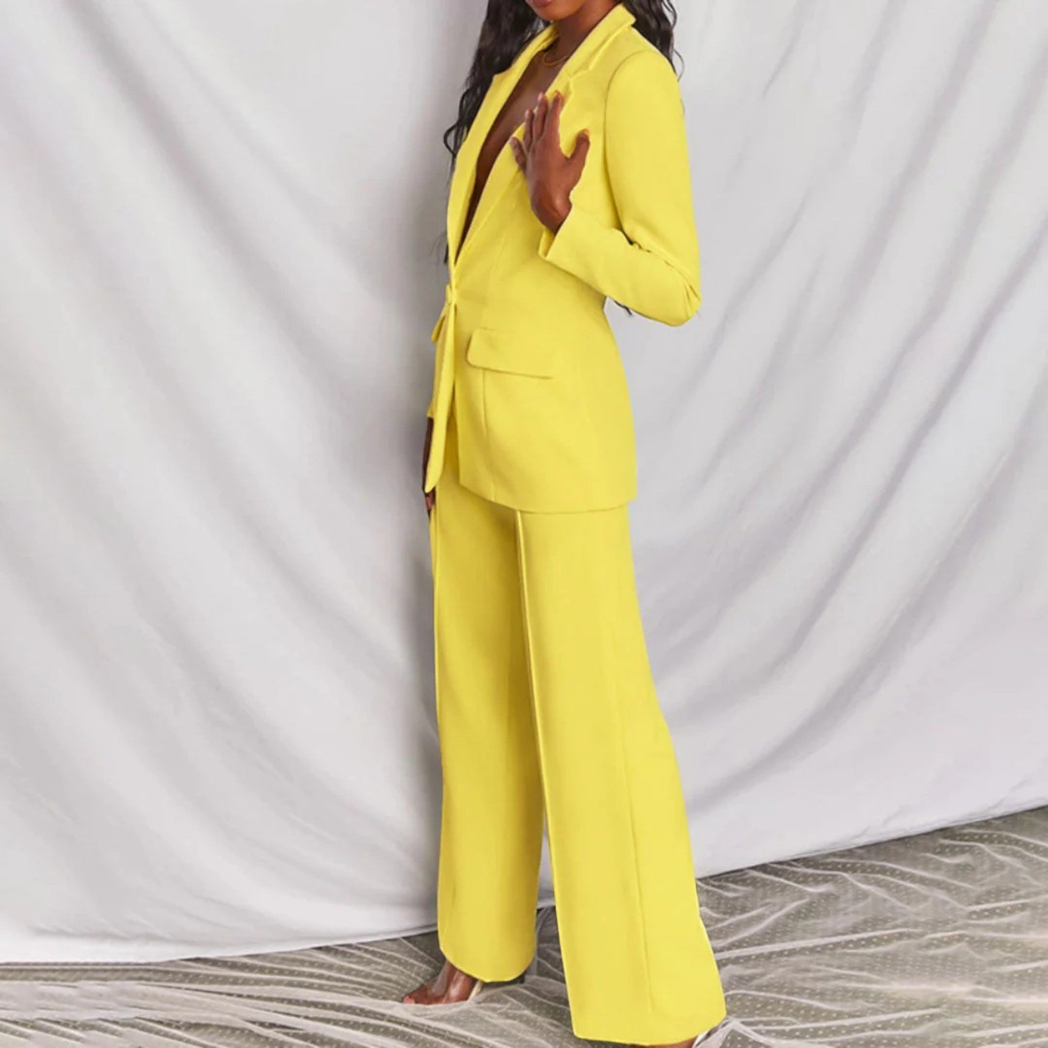 Leona | Ensemble Blazer Deux Pièces Chic Pour Femme