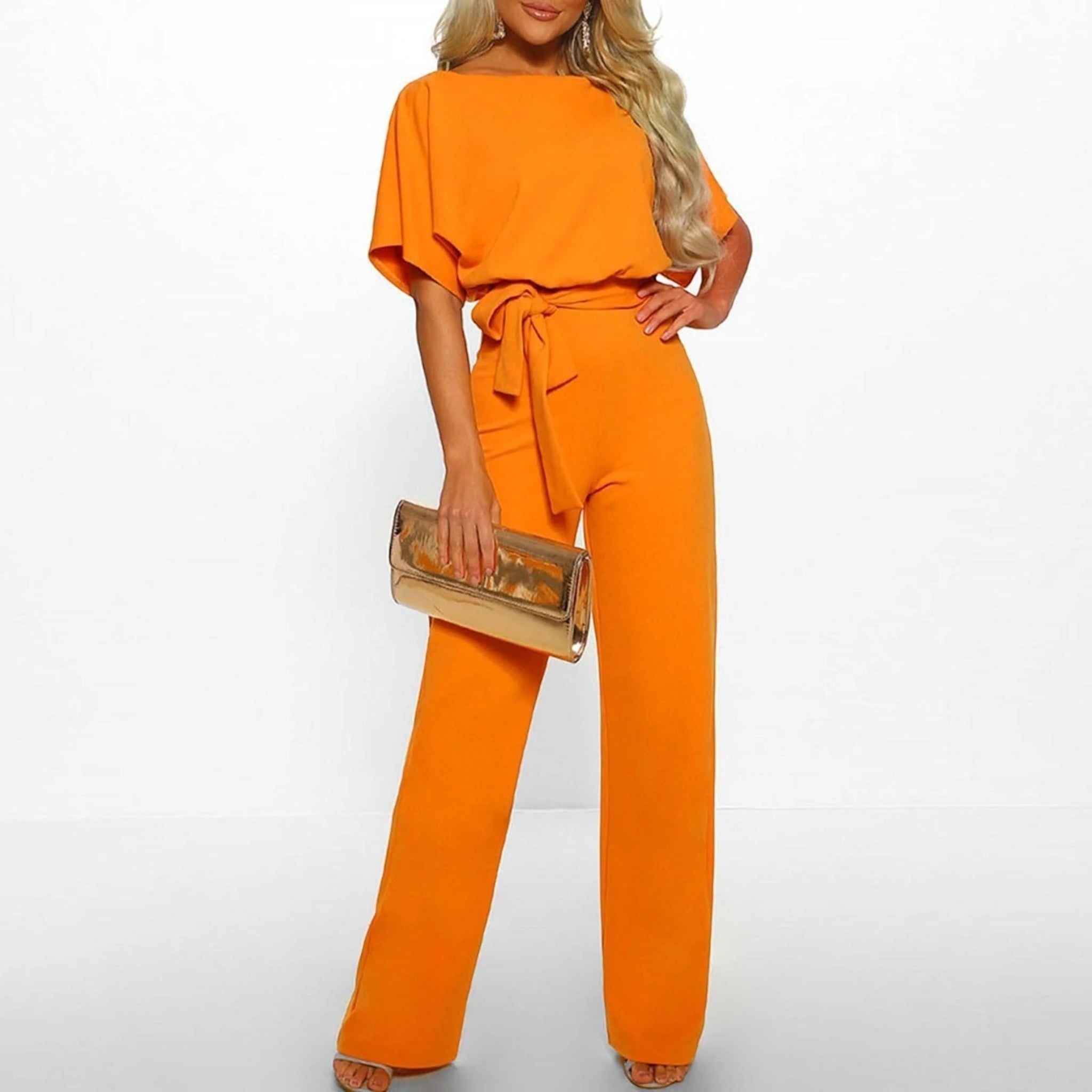 Adèle | Combinaison Chic À Taille Ceinturée Pour Femme