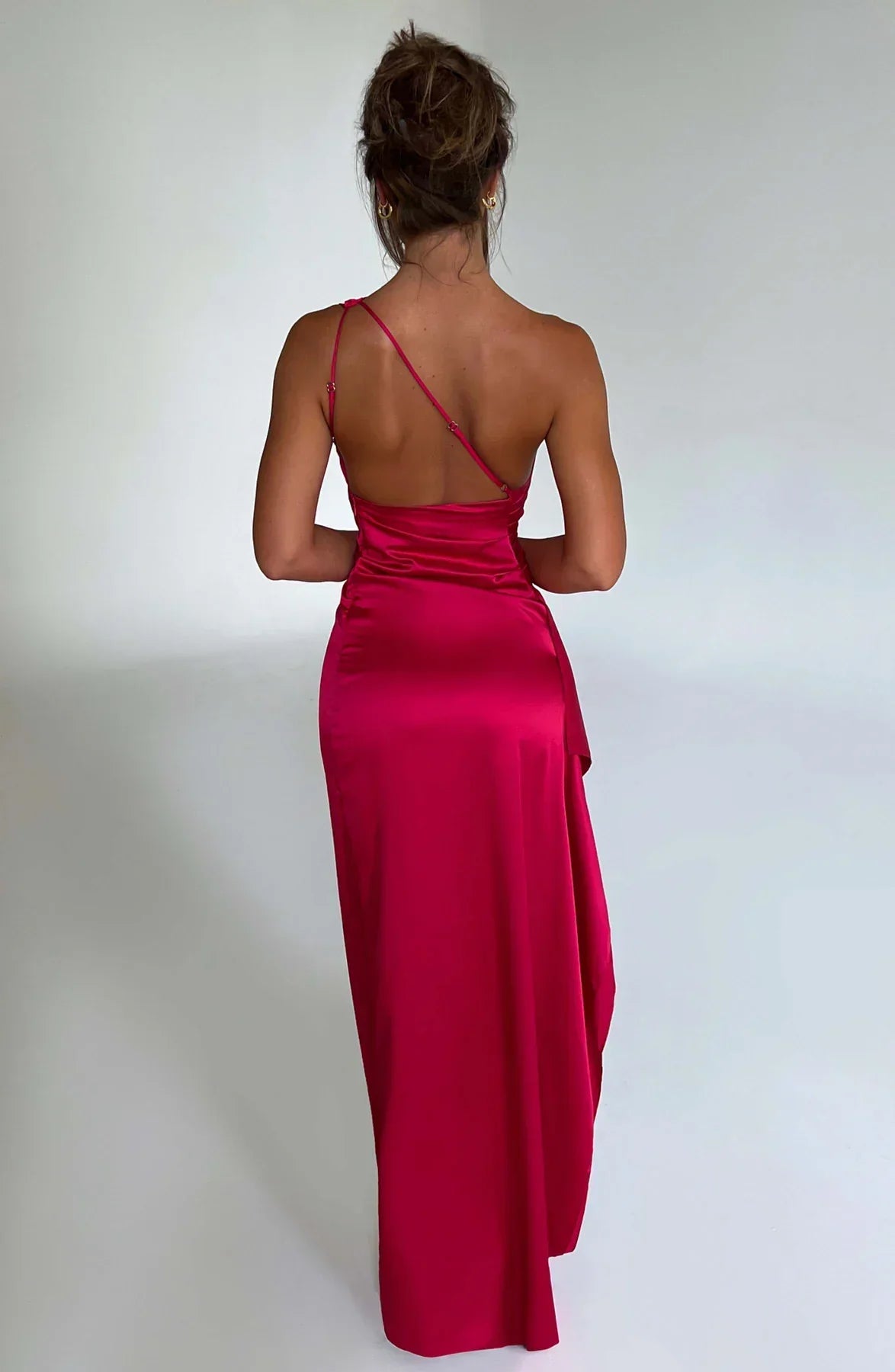 Robe De Soirée Pour Femme À Une Épaule | Dos Nu