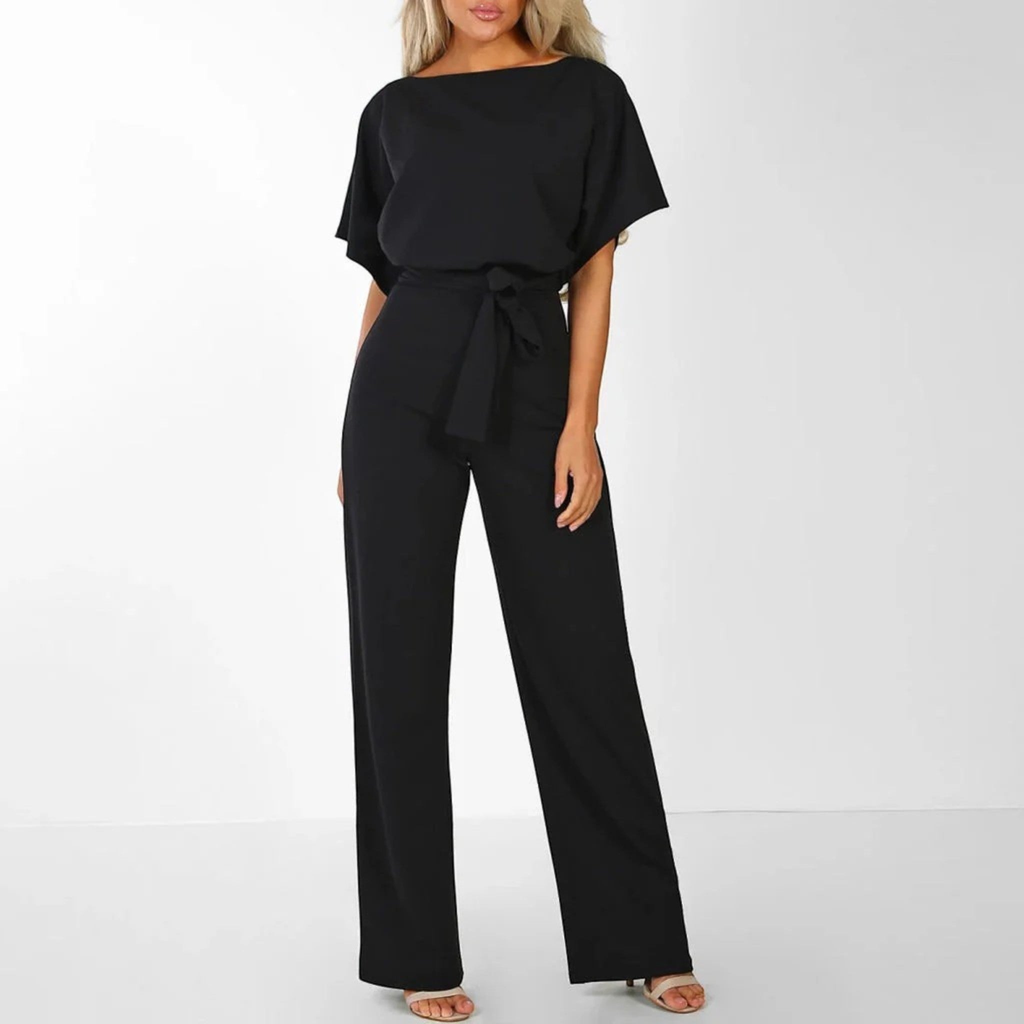 Adèle | Combinaison Chic À Taille Ceinturée Pour Femme