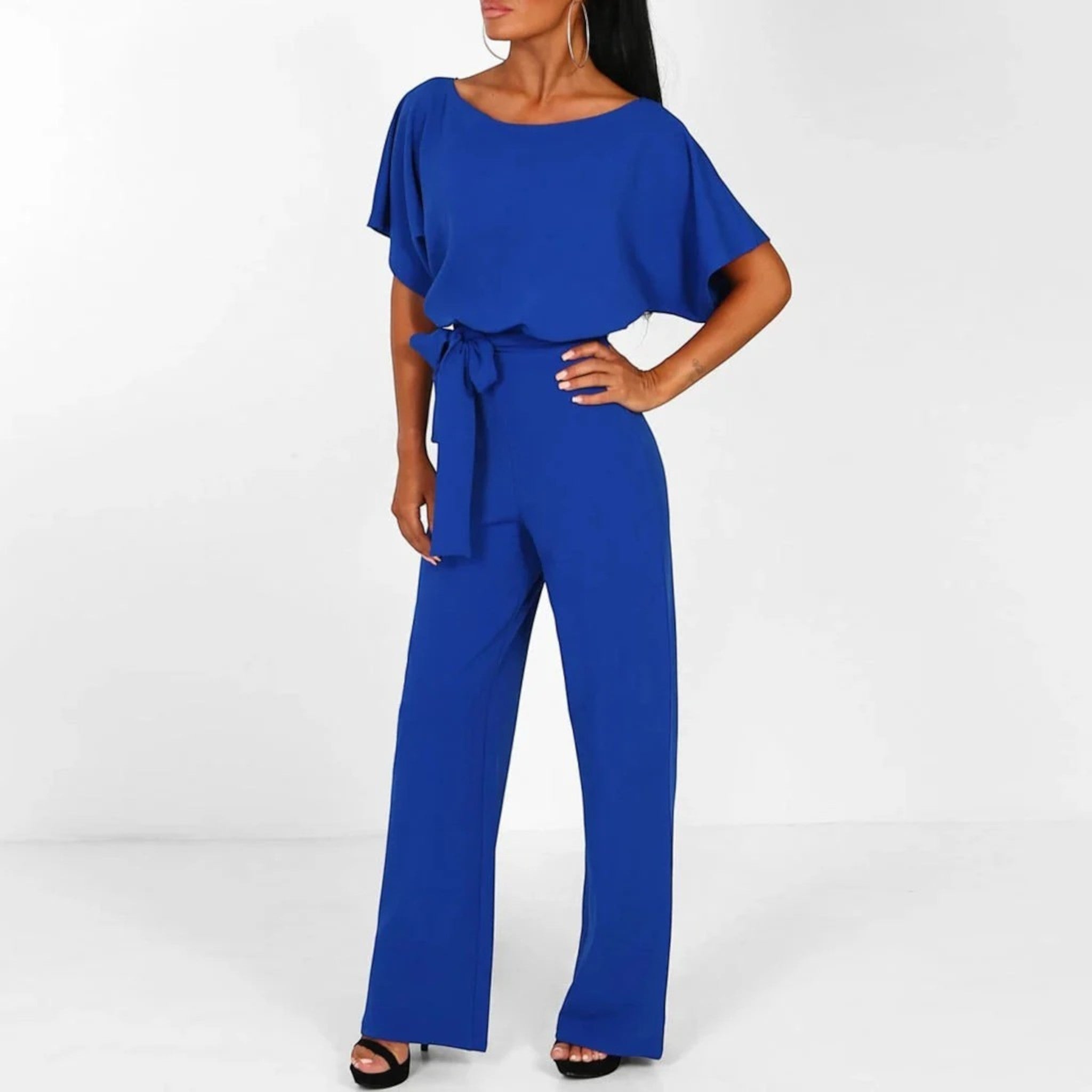 Adèle | Combinaison Chic À Taille Ceinturée Pour Femme