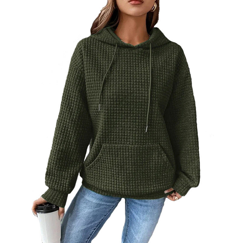 Sweat À Capuche Matelassé Pour Femme | Manches Longues