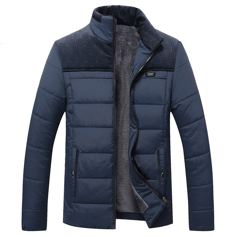 Veste Matelassée Pour Homme Avec Col Montant | Hiver