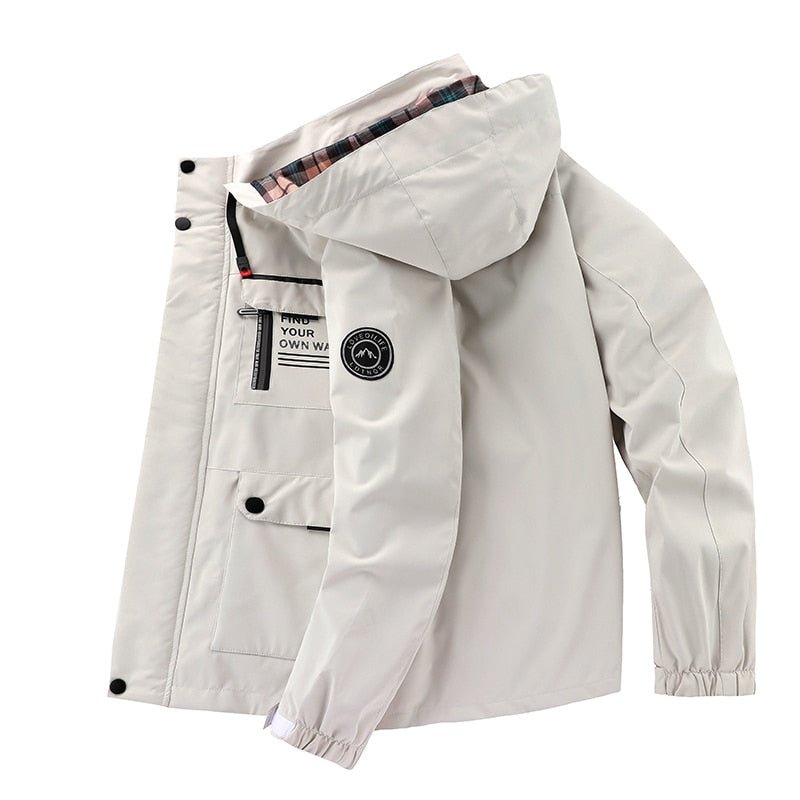 Veste Pour Homme Avec Capuche Amovible | Manches Longues