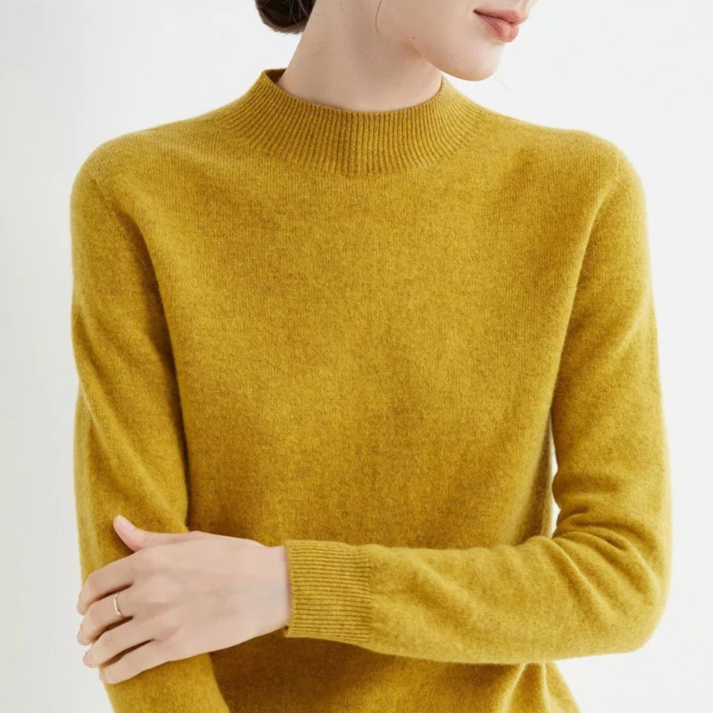 Pull En Cachemire Élégant Pour L'hiver | Manches Longues