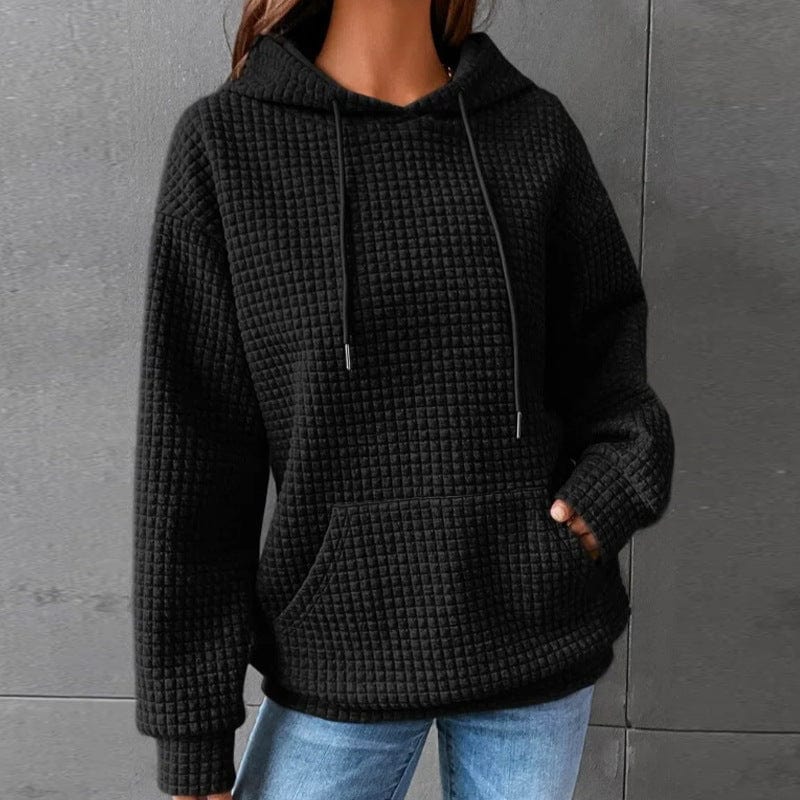 Sweat À Capuche Matelassé Pour Femme | Manches Longues