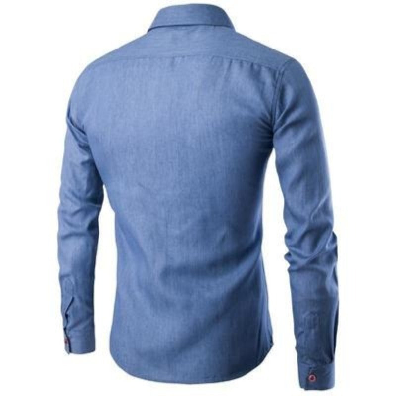 Chemise En Jean Pour Homme | Boutonnée