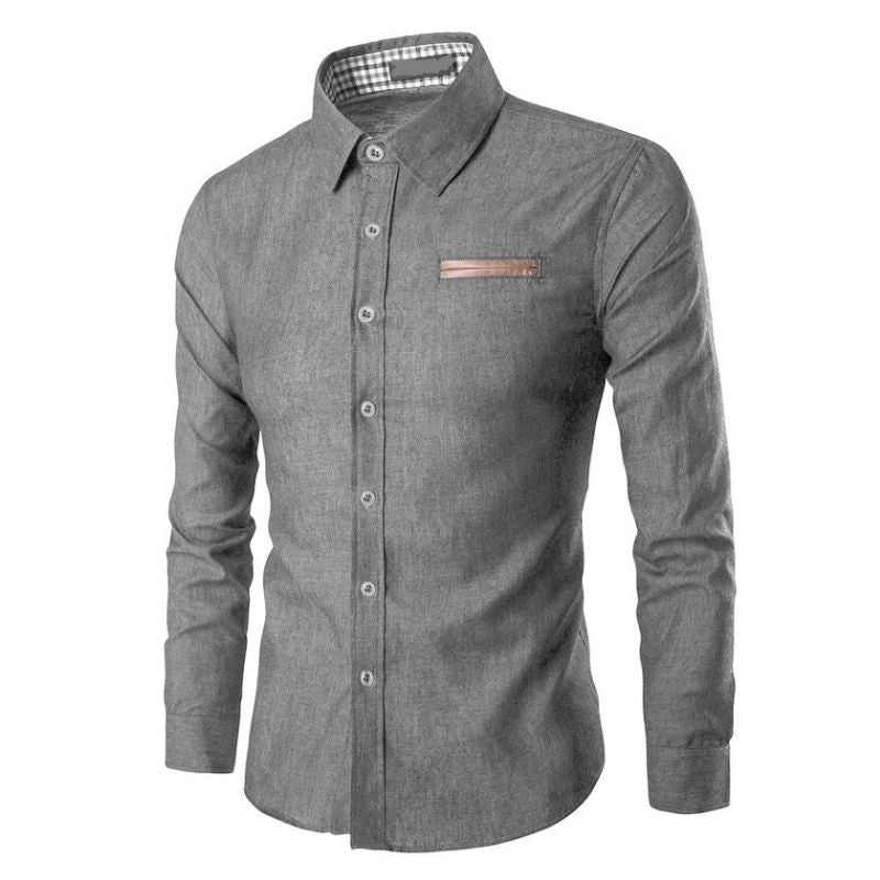 Chemise En Jean Pour Homme | Boutonnée
