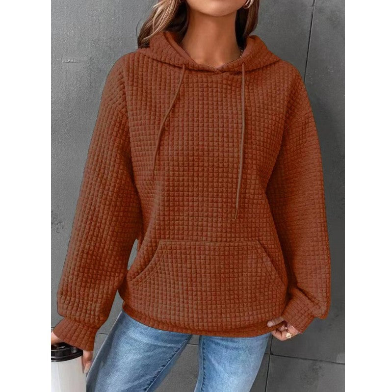 Sweat À Capuche Matelassé Pour Femme | Manches Longues