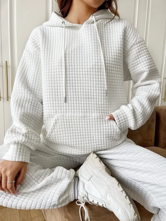 Sweat À Capuche Matelassé Pour Femme | Manches Longues