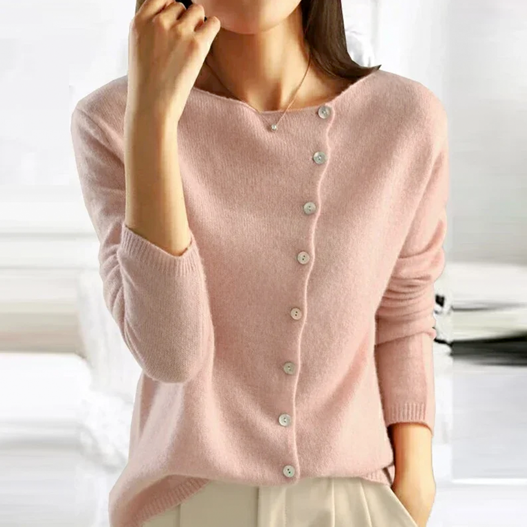 Pull D’Hiver Pour Femme | Avec Bouton