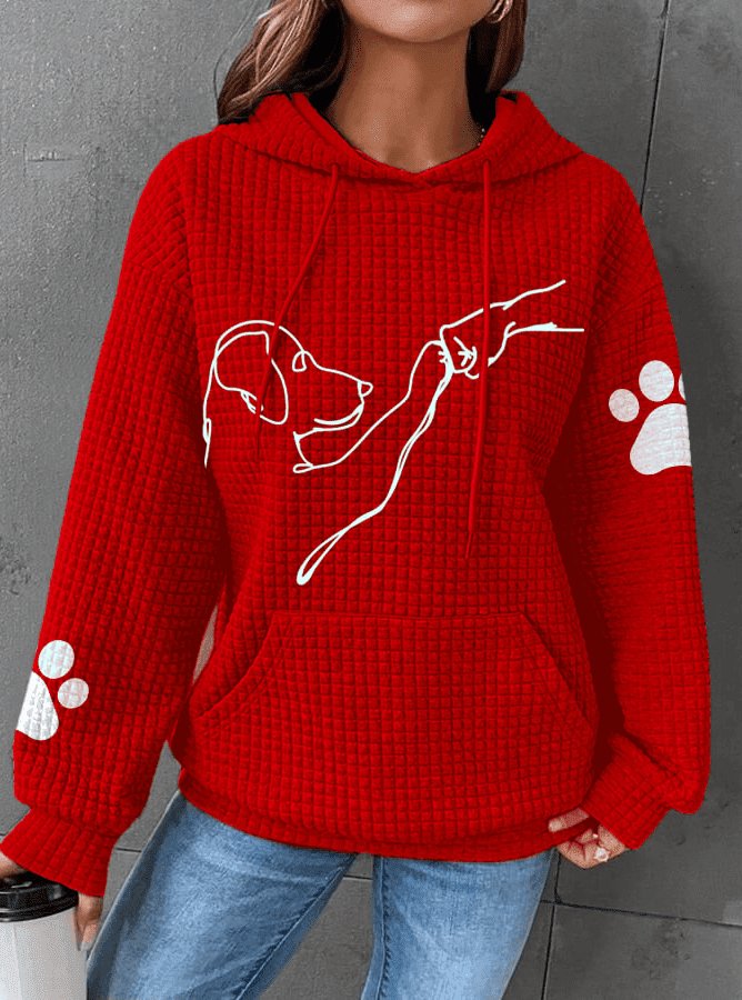 Pull À Capuche Tendance Avec Cordon De Serrage Pour Femme | Hiver