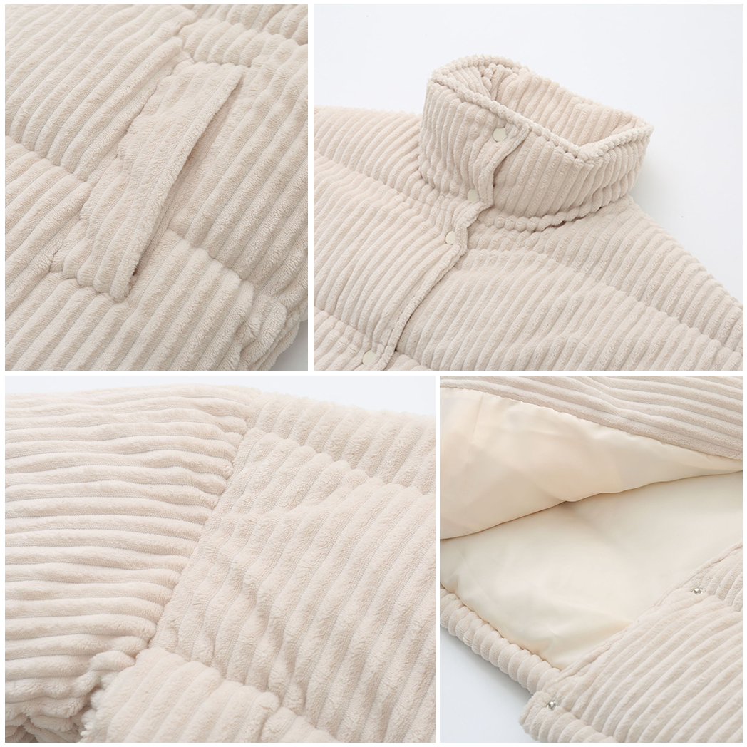 Veste D’Hiver Matelassée Pour Femme | Manches Longues