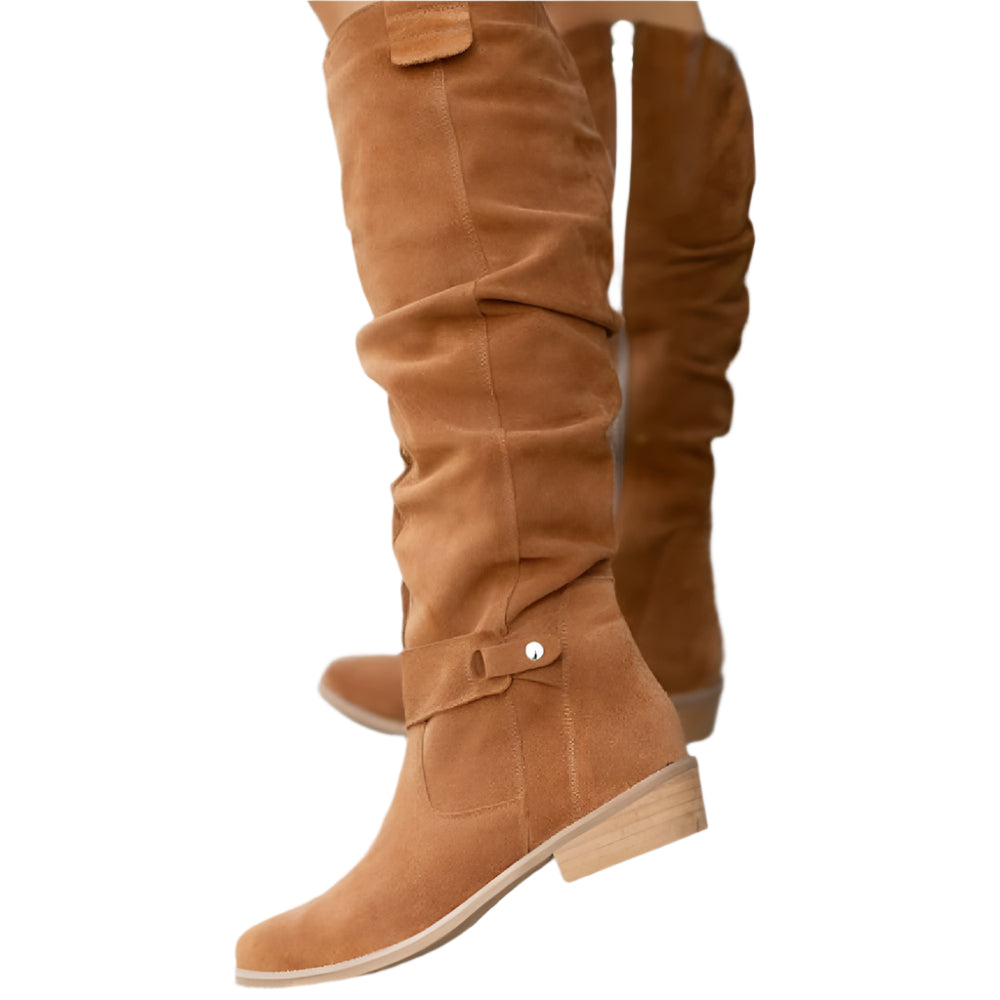 Bottes Classiques En Daim Pour Femme | Hiver