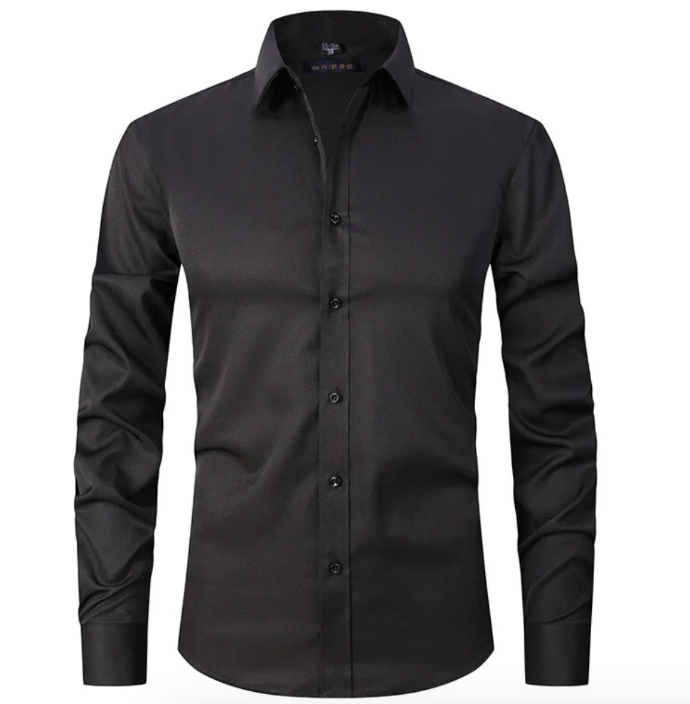 Chemise Pour Homme Avec Élasticité | Manche Longue