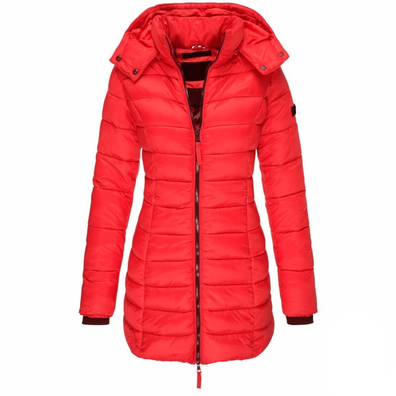 Veste Doudoune D’Hiver Moderne Pour Femme | Avec Capuche