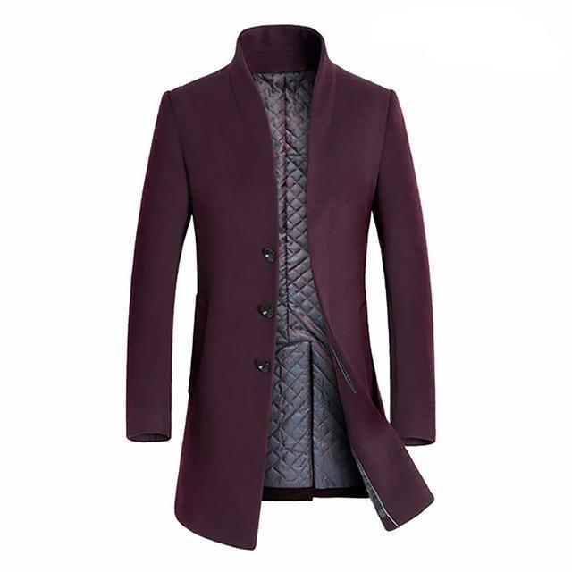 Veste Longue D’Hiver Pour Homme | Manches Longues