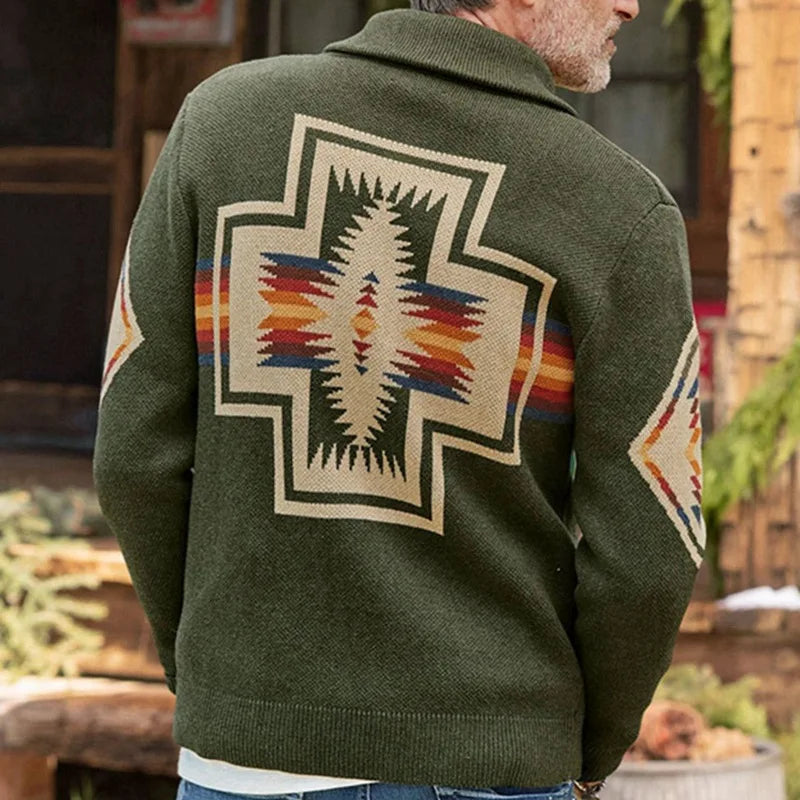 Cardigan Boutonné À Manches Longues Pour Homme | Tendance