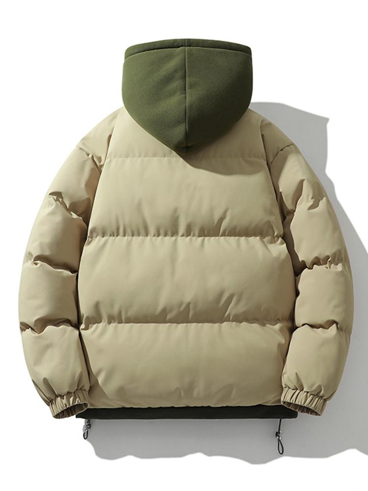 Doudoune À Capuche Tendance Pour Homme | Hiver