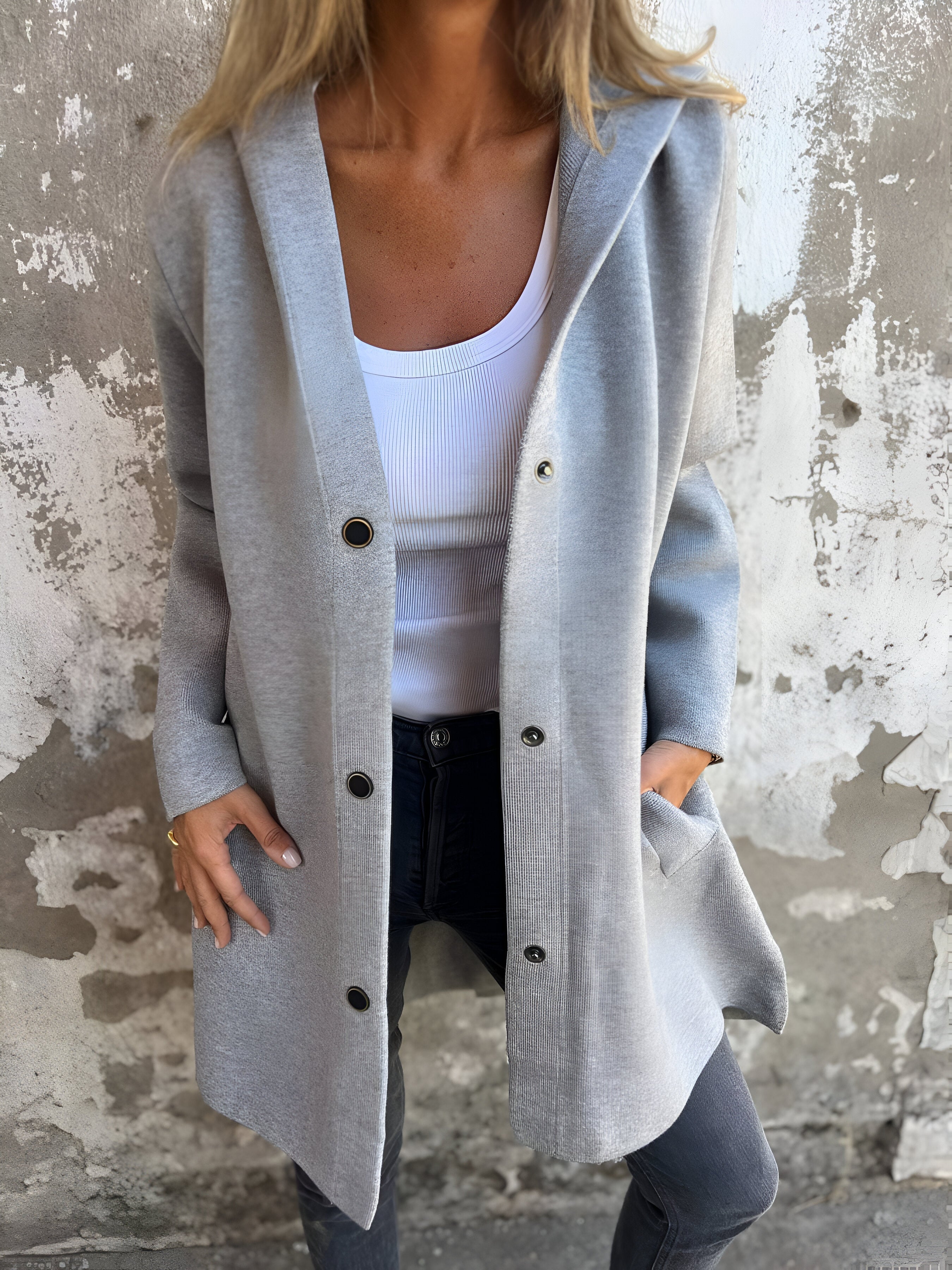 Veste À Capuche Pour Femme | Hiver Décontracté