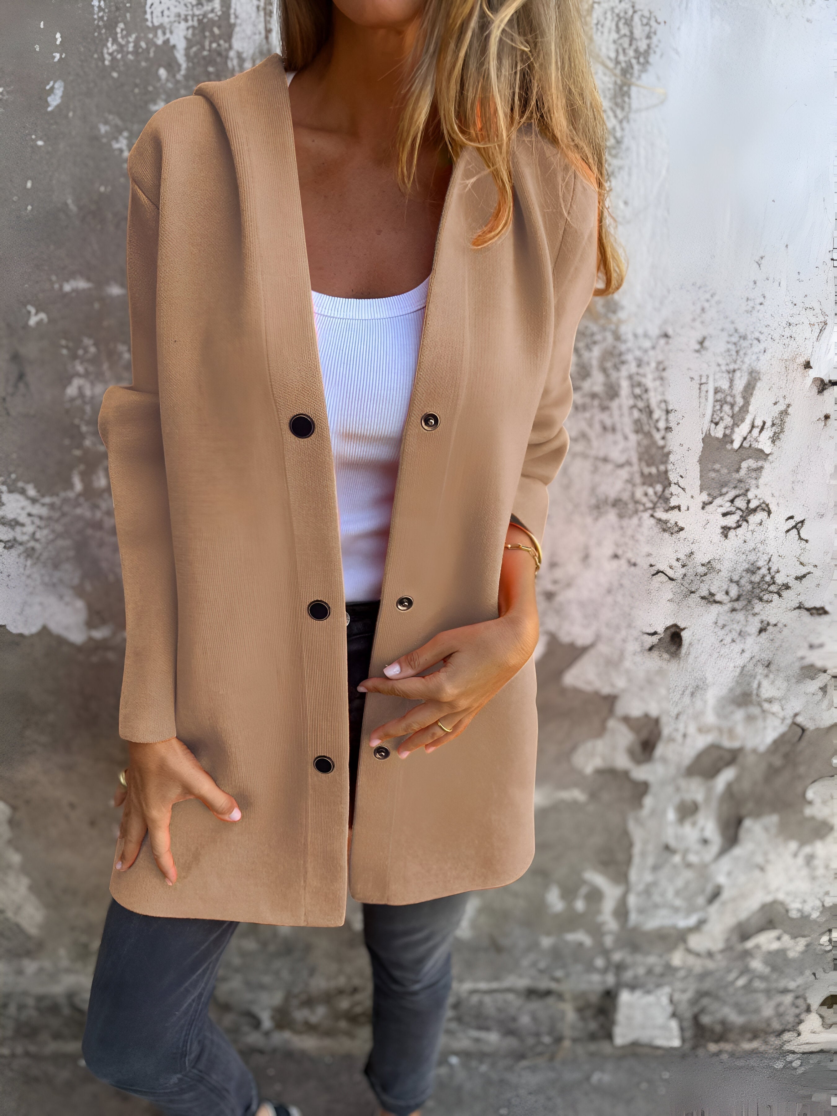 Veste À Capuche Pour Femme | Hiver Décontracté