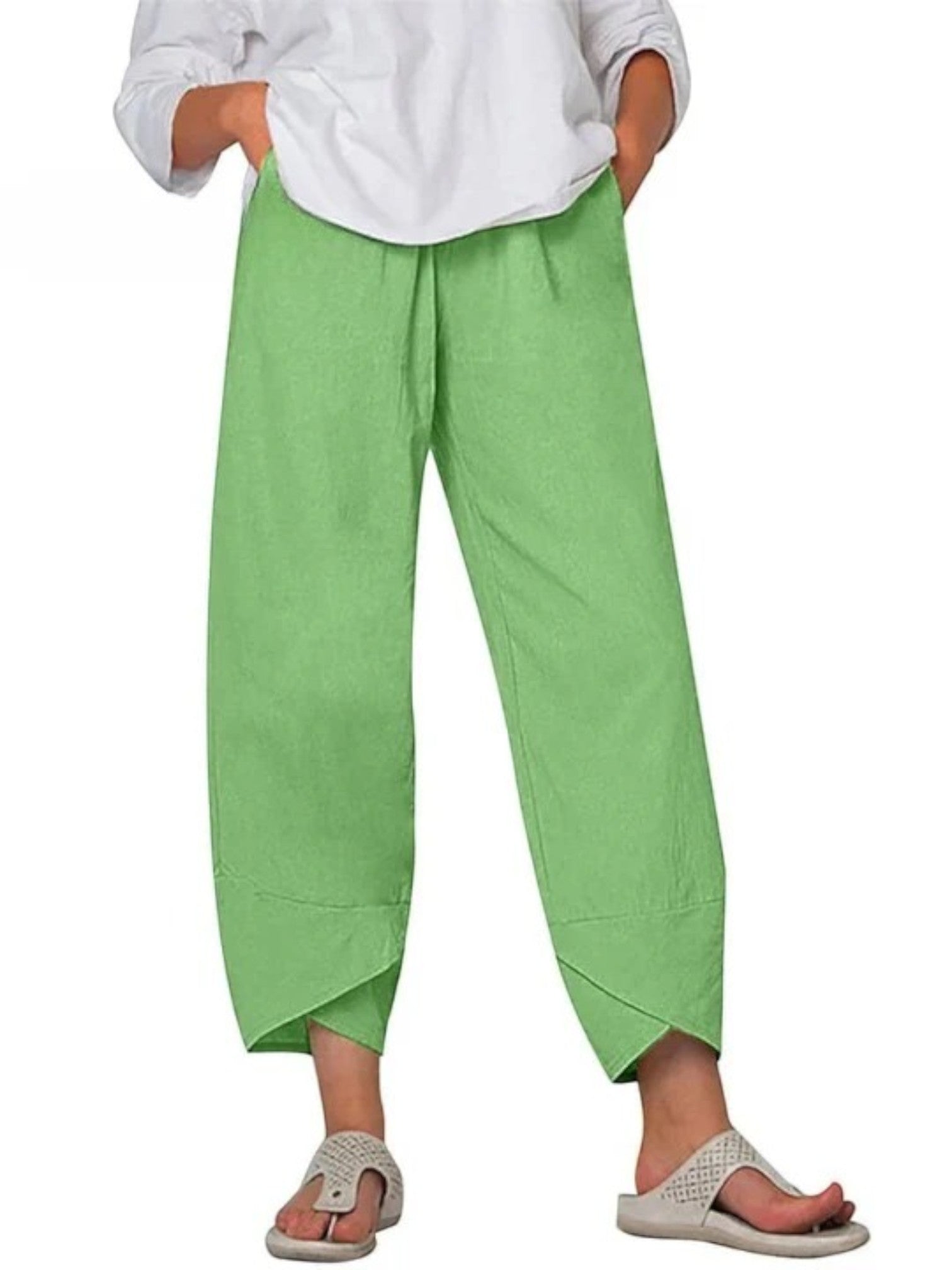 Amara | Pantalon D'été Décontracté À Jambe Large Pour Femmes