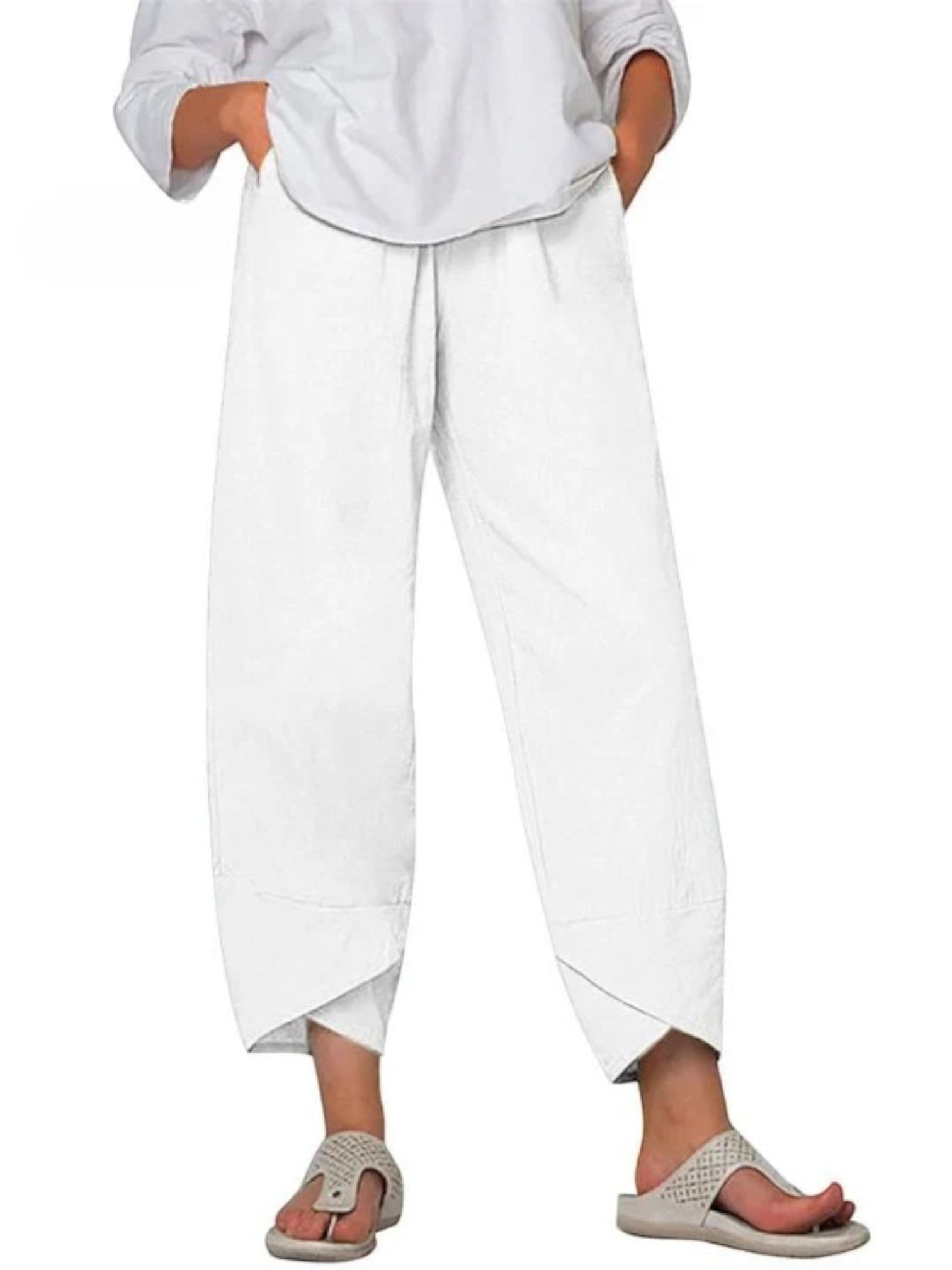 Amara | Pantalon D'été Décontracté À Jambe Large Pour Femmes