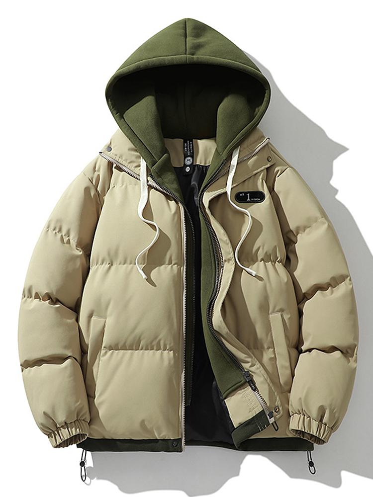 Doudoune À Capuche Tendance Pour Homme | Hiver