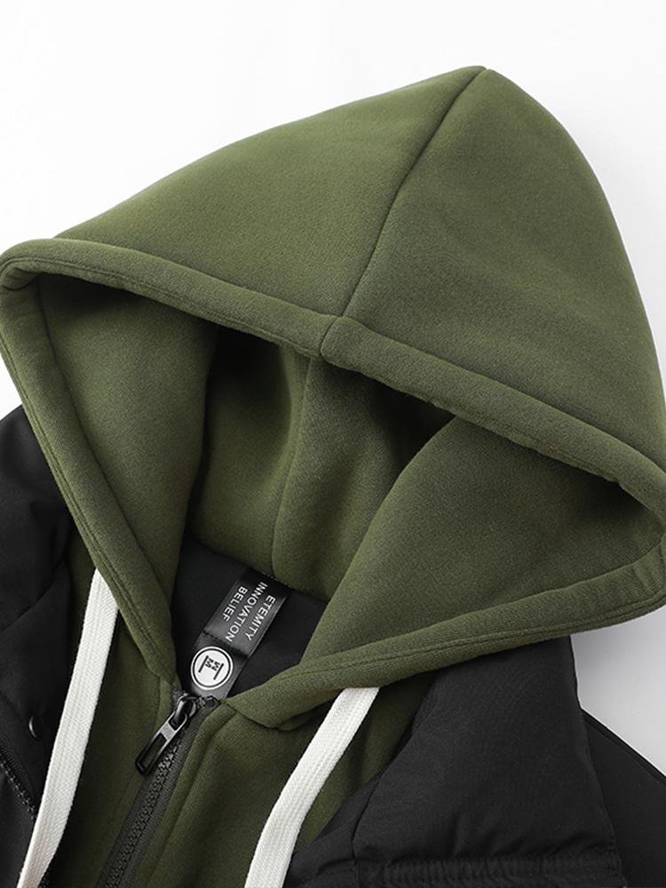 Doudoune À Capuche Tendance Pour Homme | Hiver