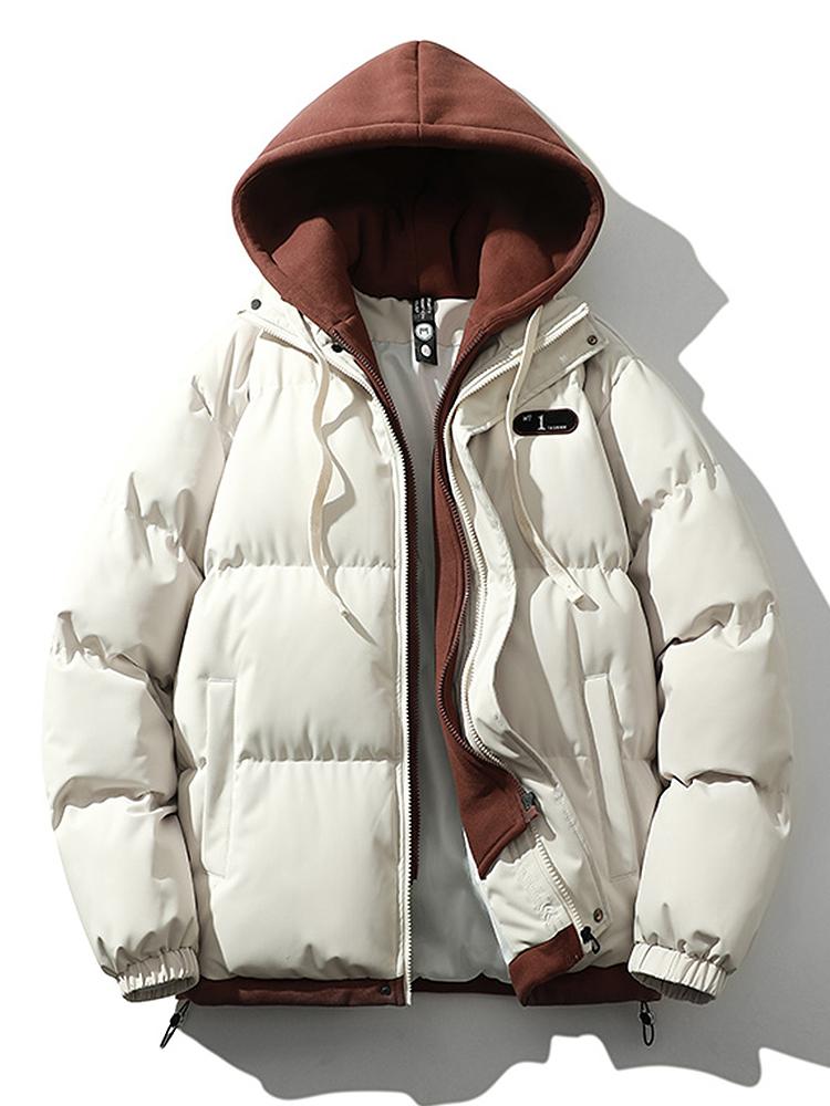 Doudoune À Capuche Tendance Pour Homme | Hiver