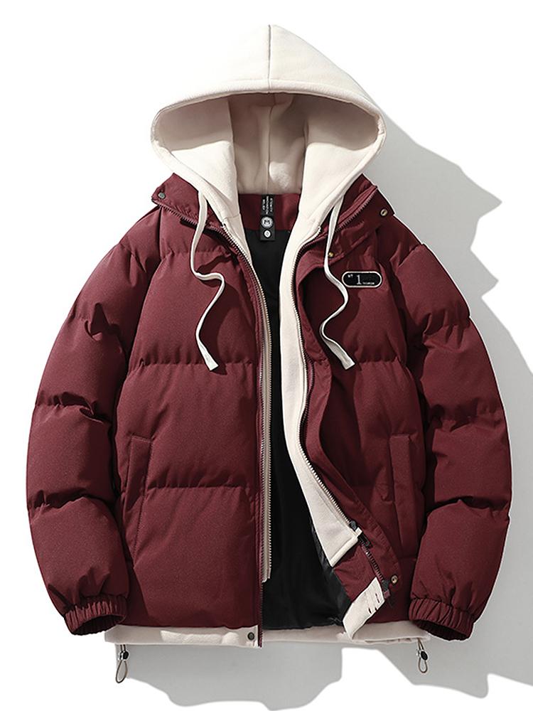 Doudoune À Capuche Tendance Pour Homme | Hiver