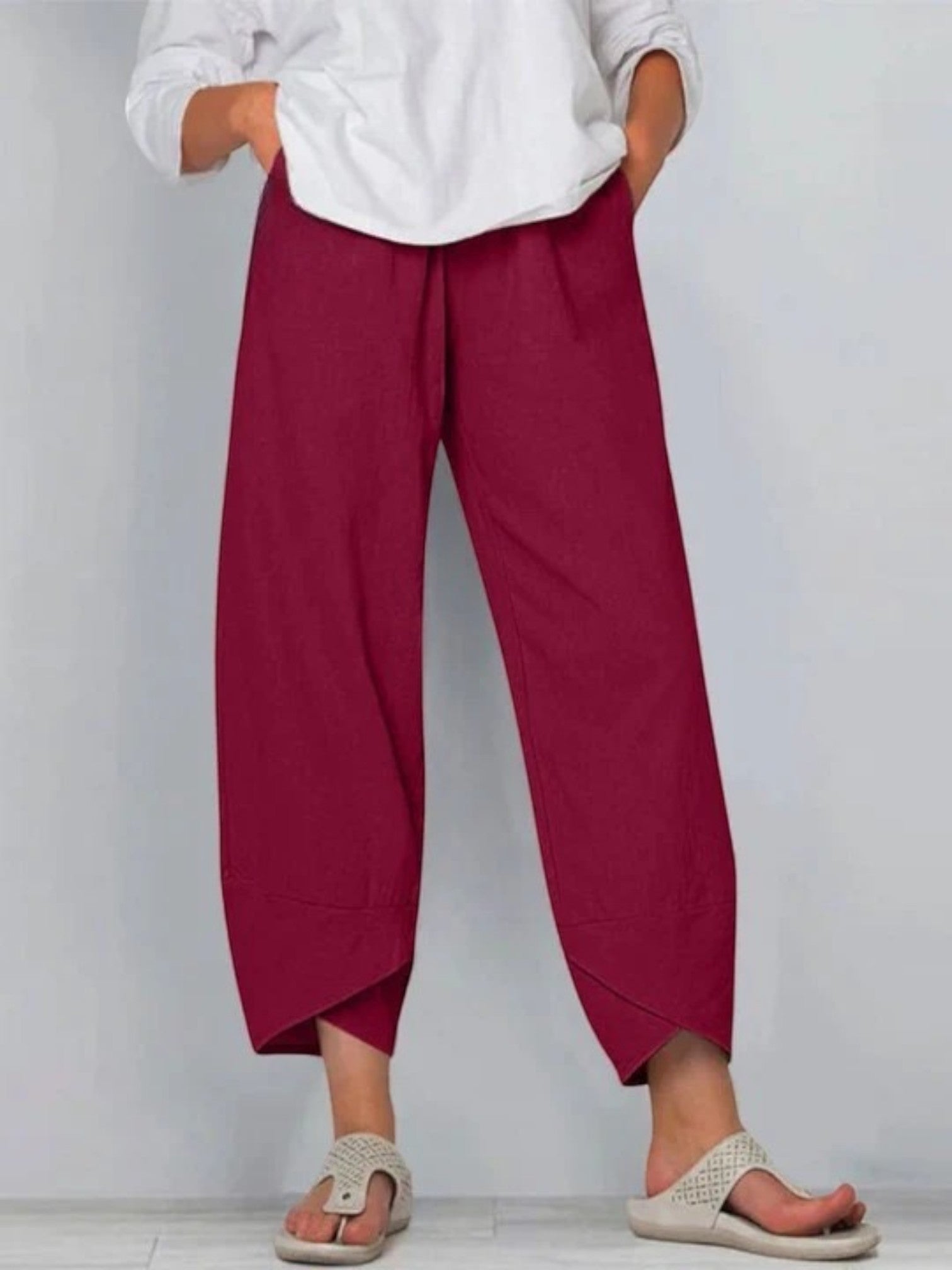 Amara | Pantalon D'été Décontracté À Jambe Large Pour Femmes