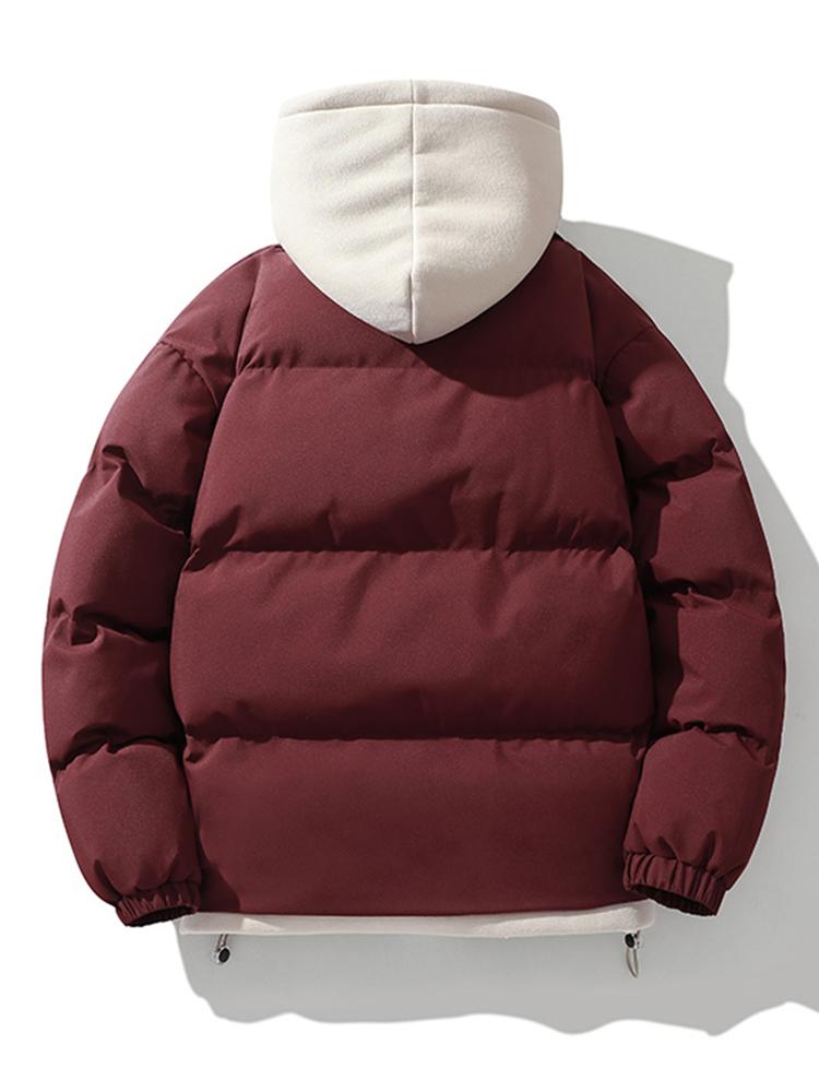 Doudoune À Capuche Tendance Pour Homme | Hiver
