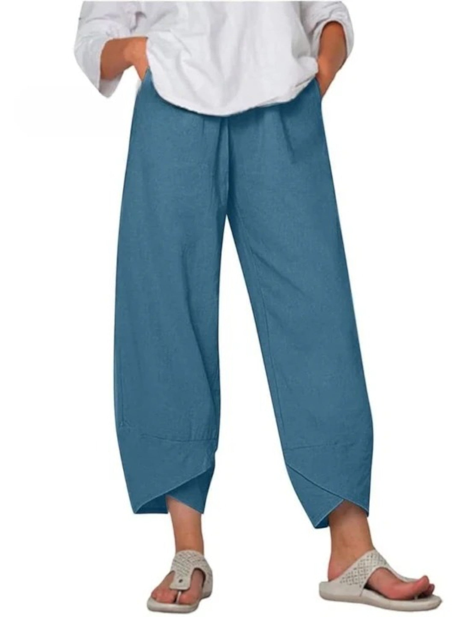 Amara | Pantalon D'été Décontracté À Jambe Large Pour Femmes