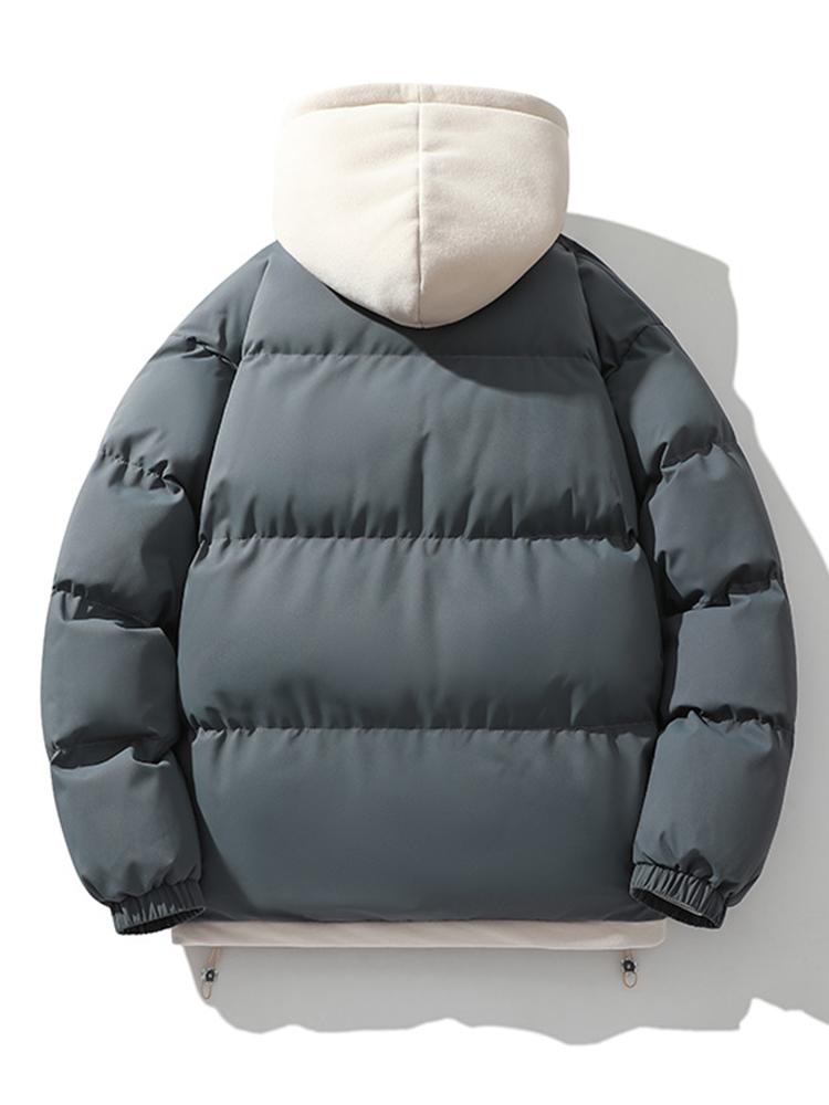 Doudoune À Capuche Tendance Pour Homme | Hiver